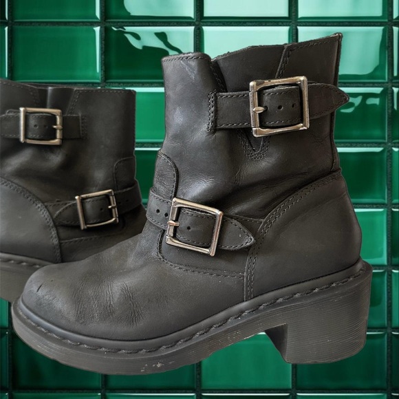 Dr Martens Diza Woman Ankle Boots -Black - Picture 2 of 5